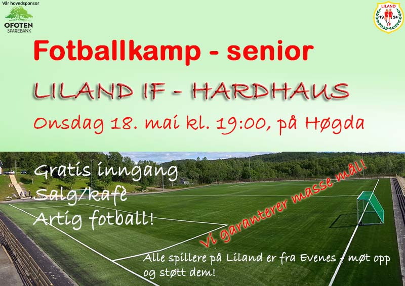 Fotballkamp Liland - Hardhaus