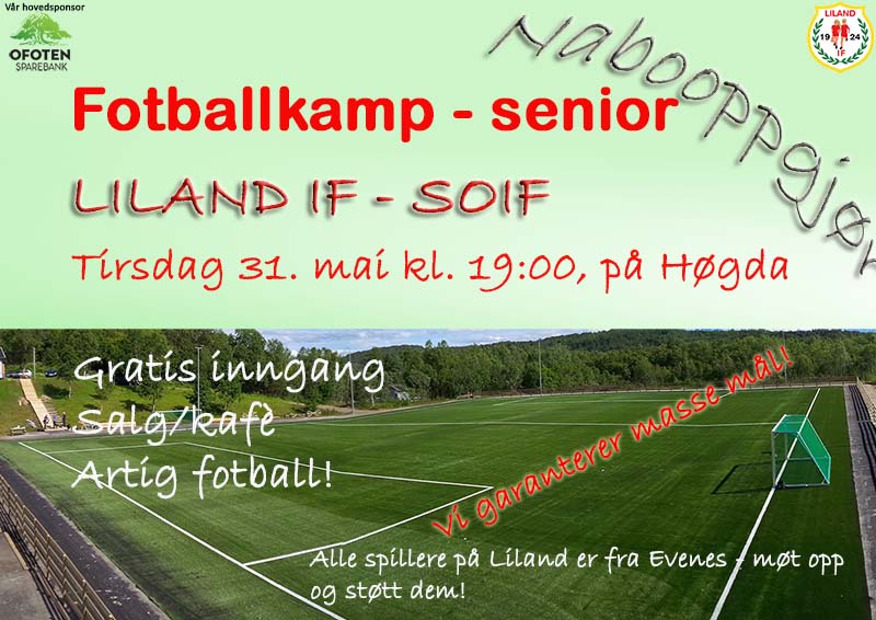 Fotballkamp LIland - SOIF B